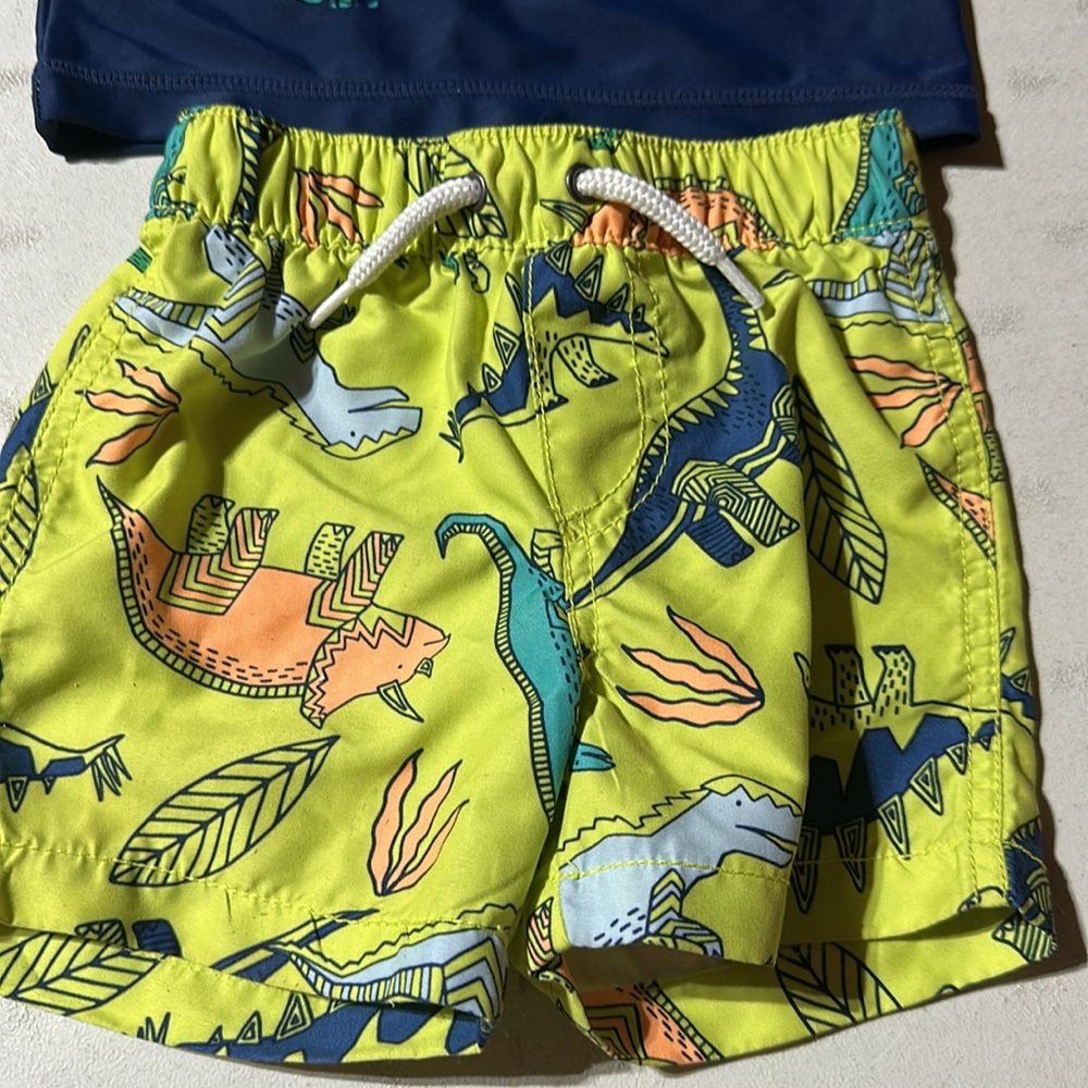 Baby Boy Dinosaur Swim Set 6m - Picture 2 of 4